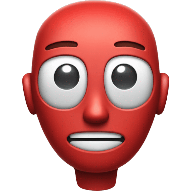 Ai chat bot - in red color emoji