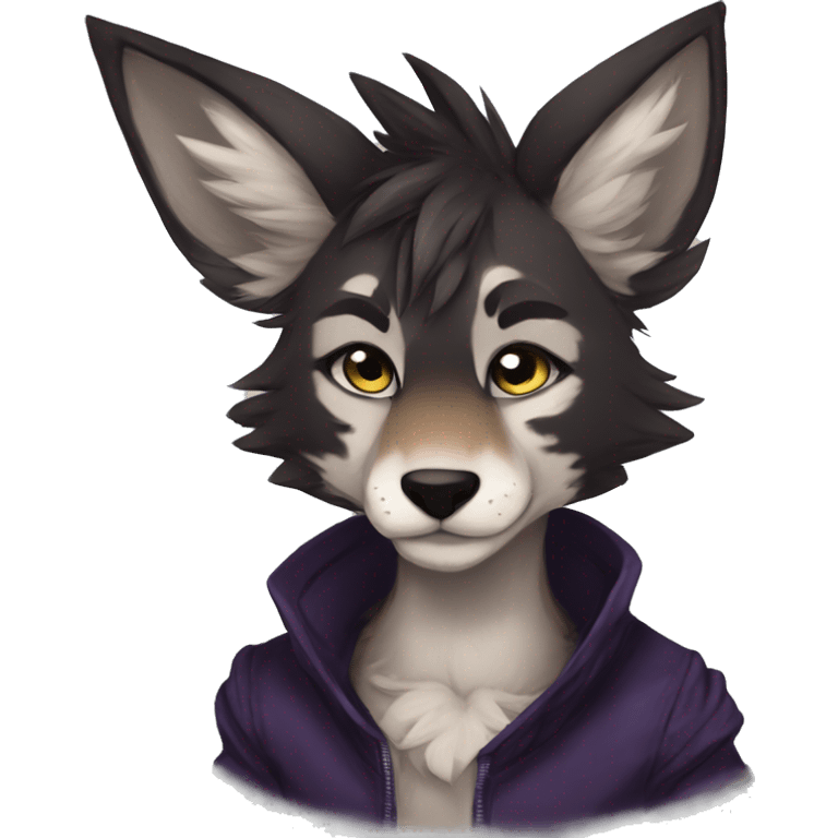 Edgy sharp anthro furry by Falvie, LiLaiRa, AngieWolf emoji