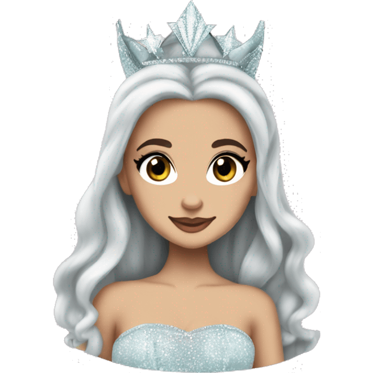 ariana grande as glinda from wicked  emoji