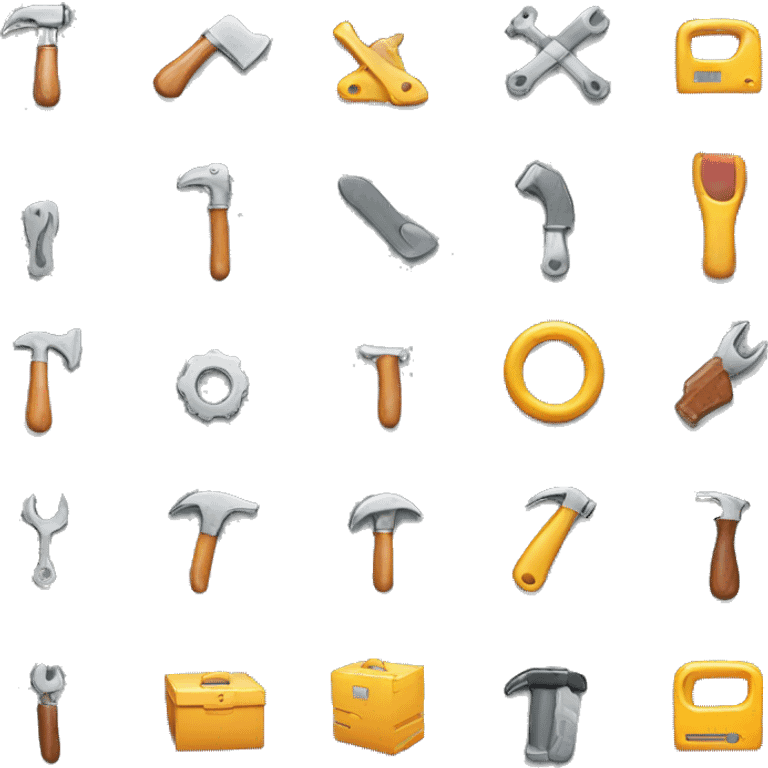 common icons used in tools emoji