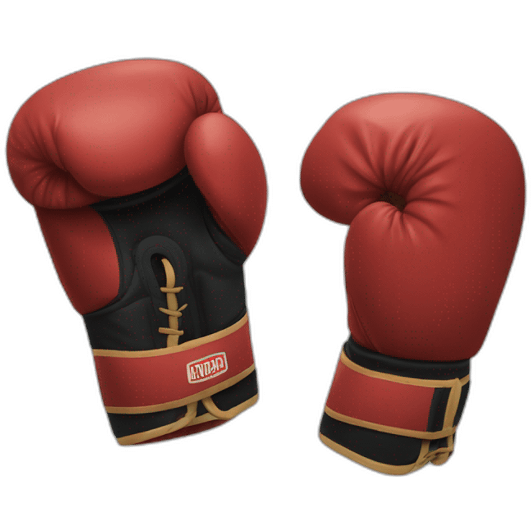 blacks boxing gloves without anything on it emoji