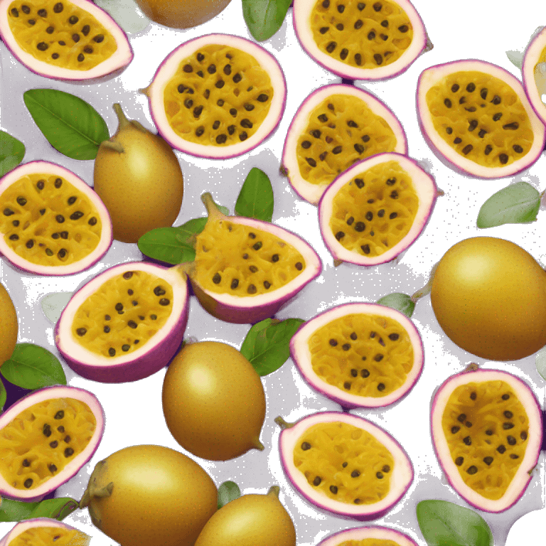 Passion fruit emoji