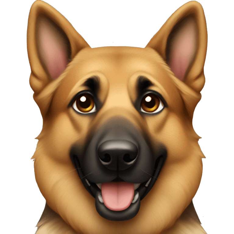 German shepherd  emoji