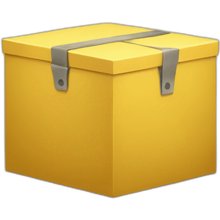 mistery box yellow emoji