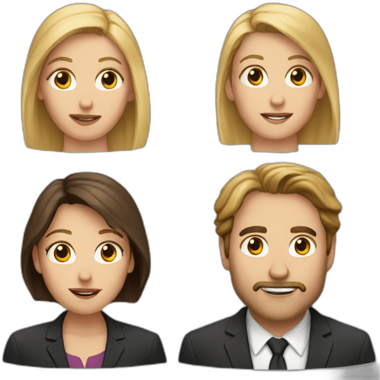 Pam and jim emoji