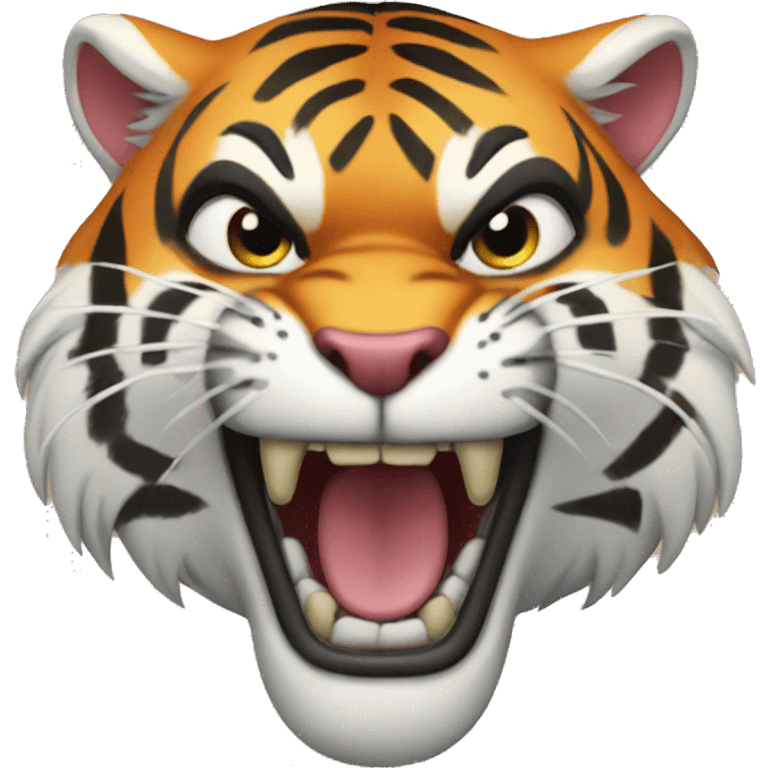 angry gay tiger emoji