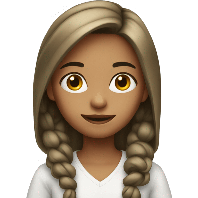 A girl  emoji