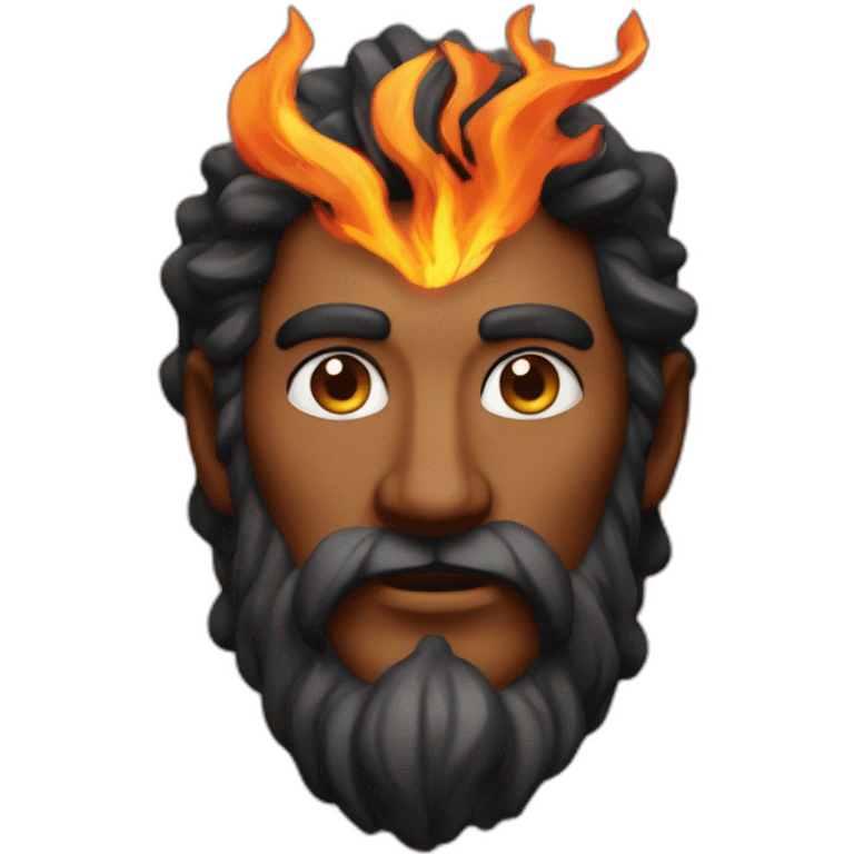 God of fire emoji