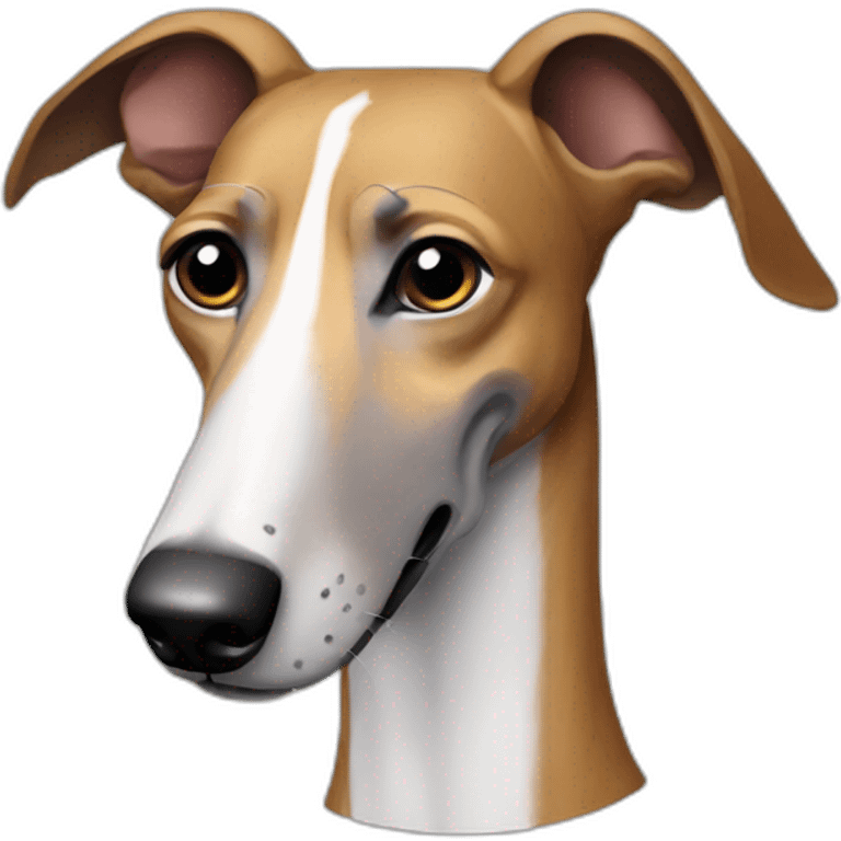 Galgo español atigrado emoji