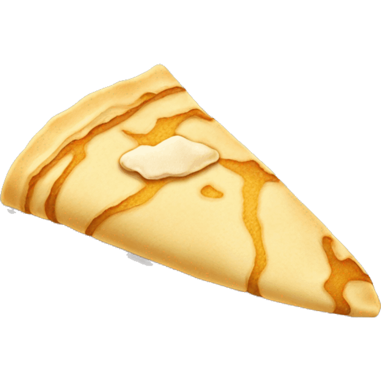 Crêpe with sugar on to emoji