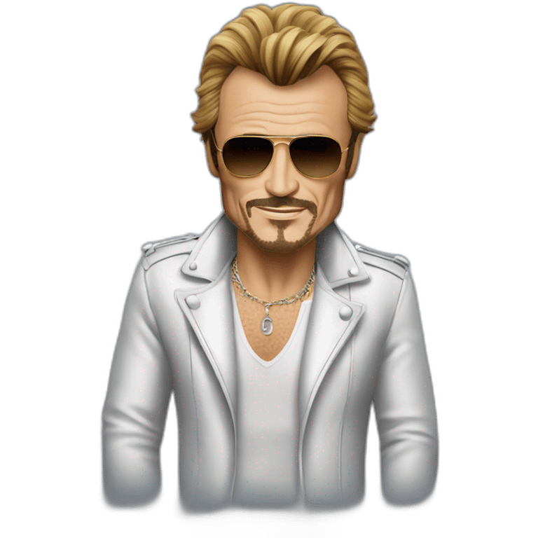 Johnny Hallyday  emoji