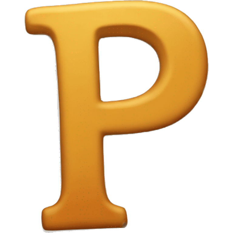 Letter P emoji