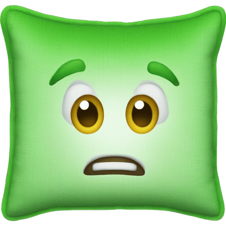 Green pillow emoji