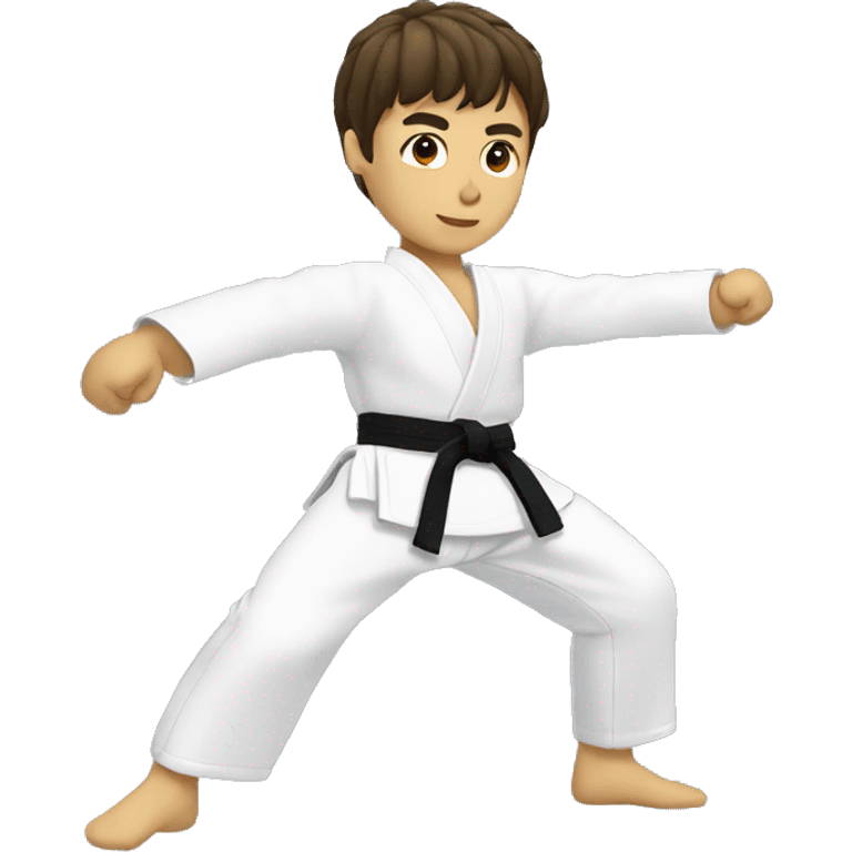 taekwondo kick emoji