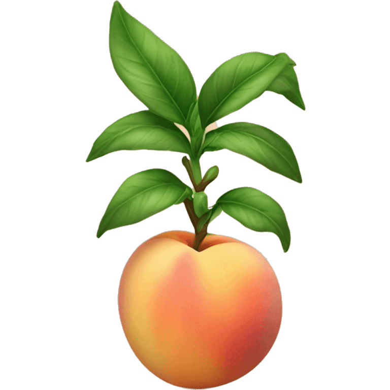 Peach whit eegplant emoji