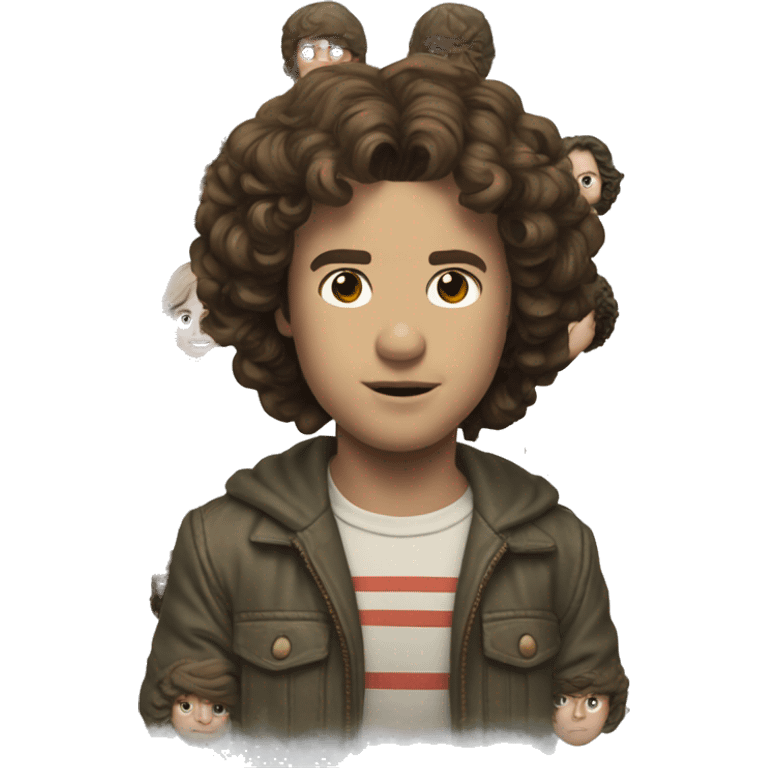 Dustin van stranger things emoji