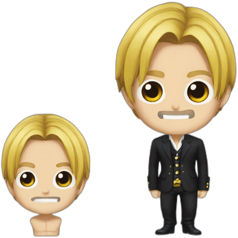 Sanji One Piece Chibi emoji