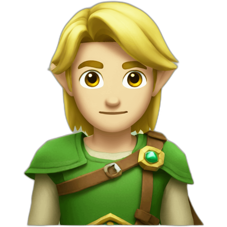 Link from Zelda emoji