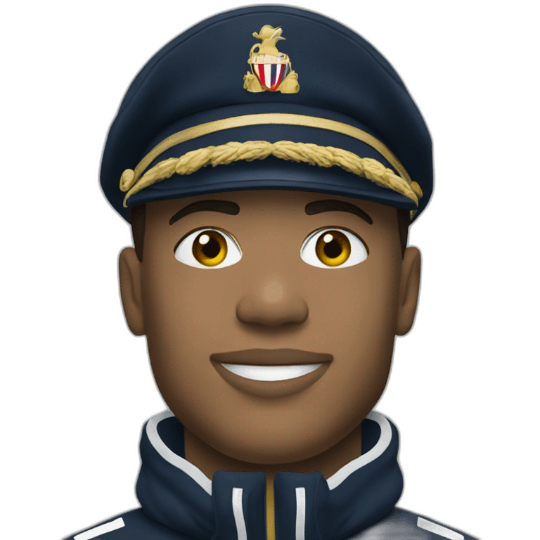 Mbappé capitaine emoji