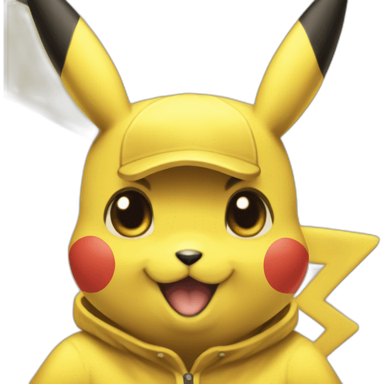 Pikachu humano emoji