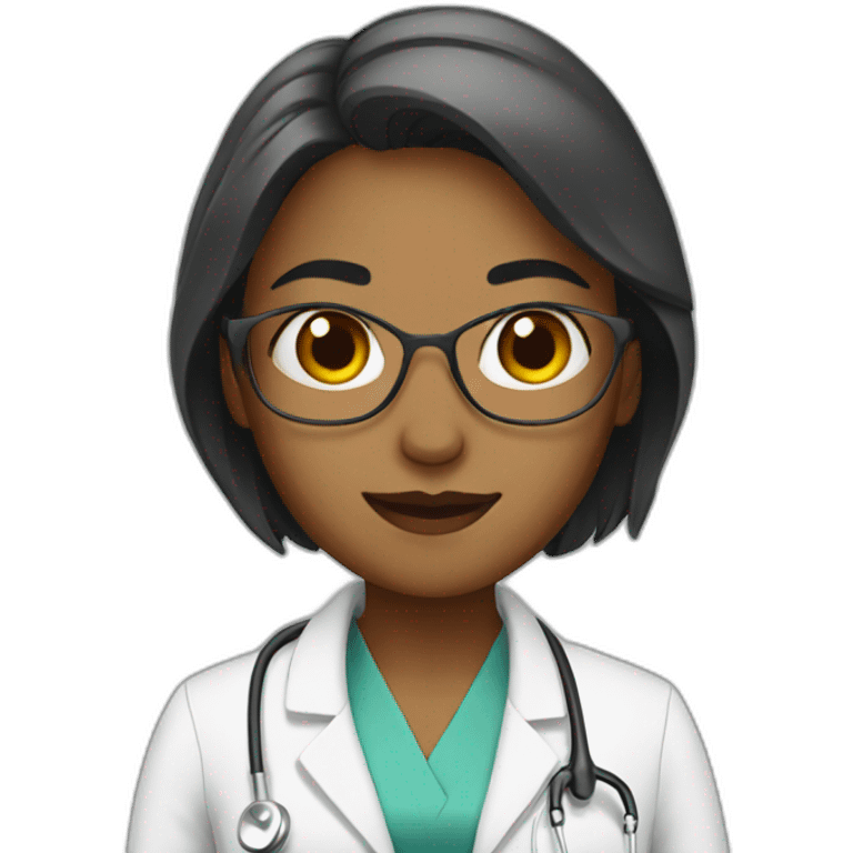 woman doctor emoji