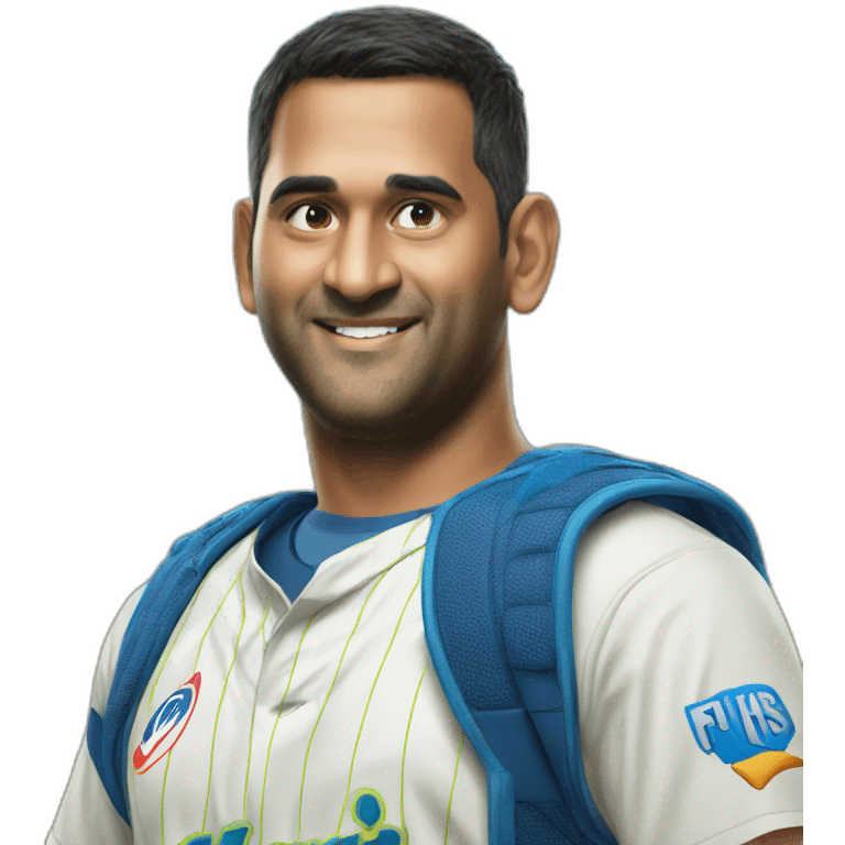 Dhoni emoji emoji