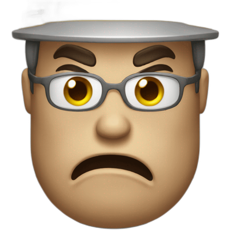 angry factory worker emoji