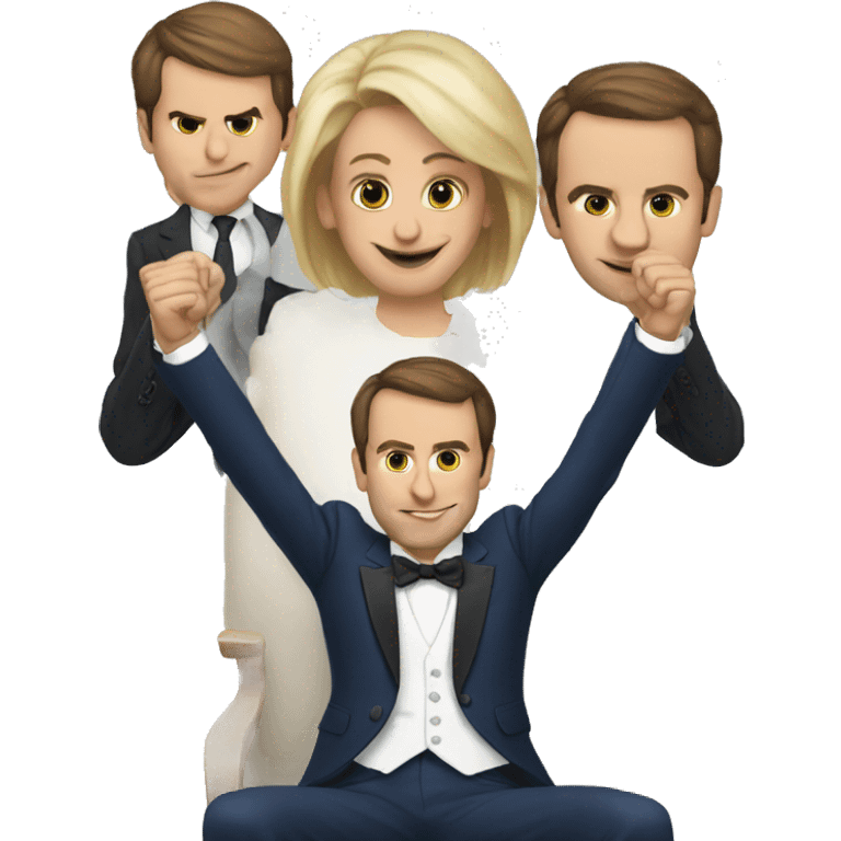 Emanuel Macron emoji