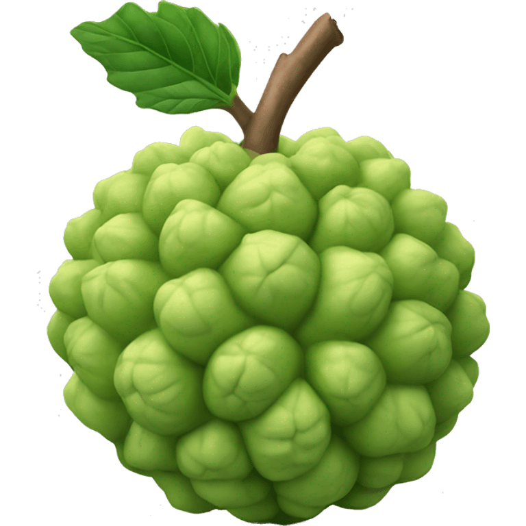 3D sugar apple  emoji