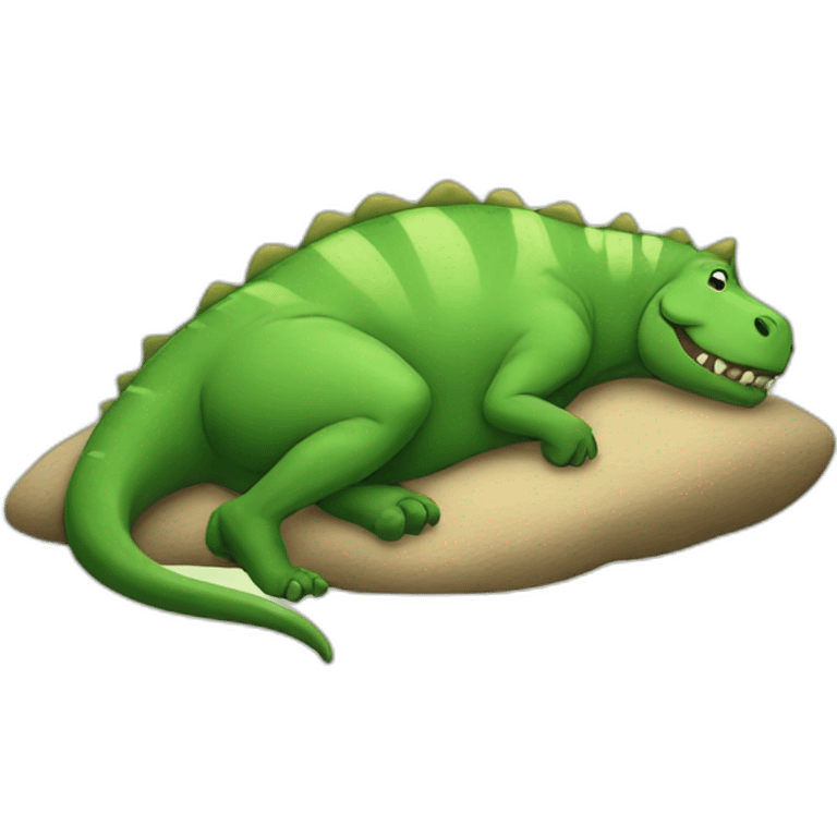 sleeping-dinosaur emoji