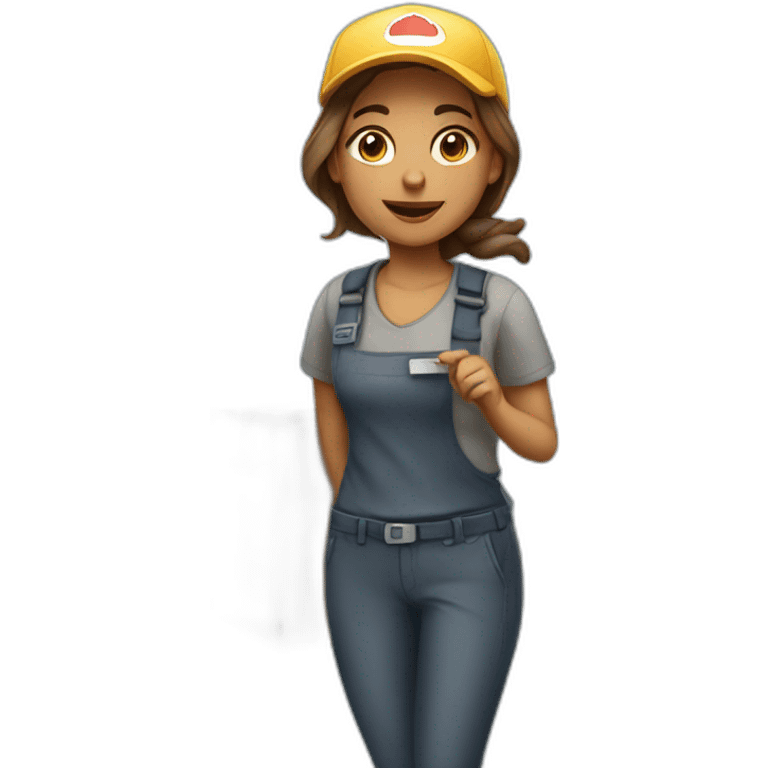 Delivery girl  emoji