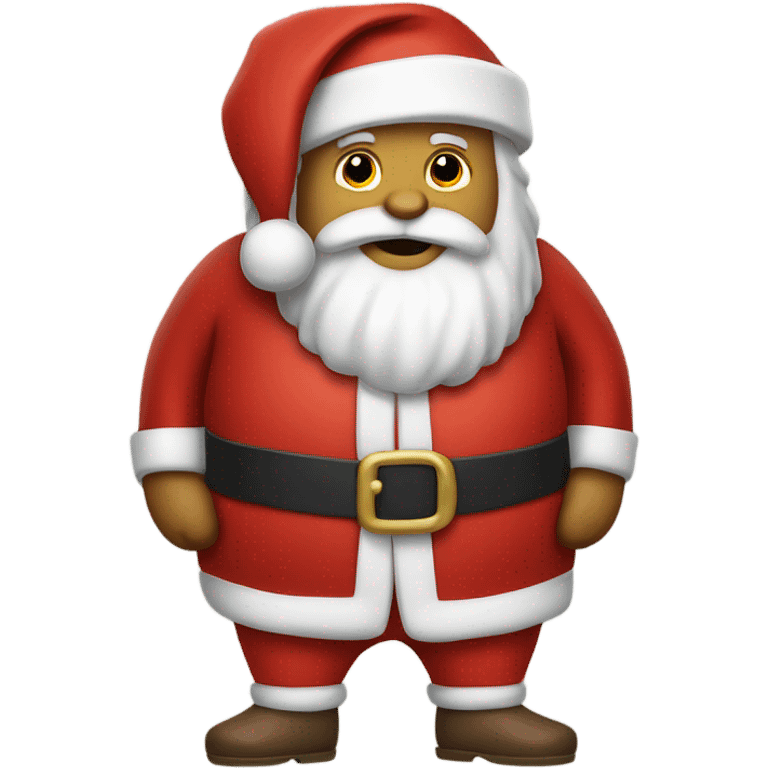 Santa Claus With Shorts emoji