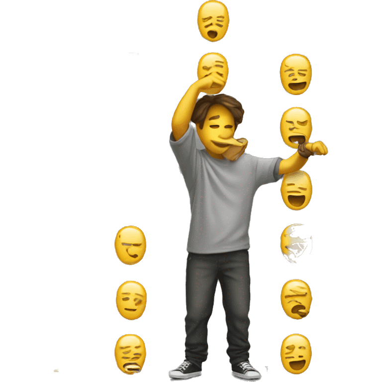 Emoji dab  emoji