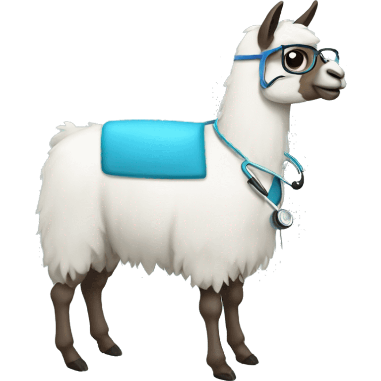 Doctor Llama emoji