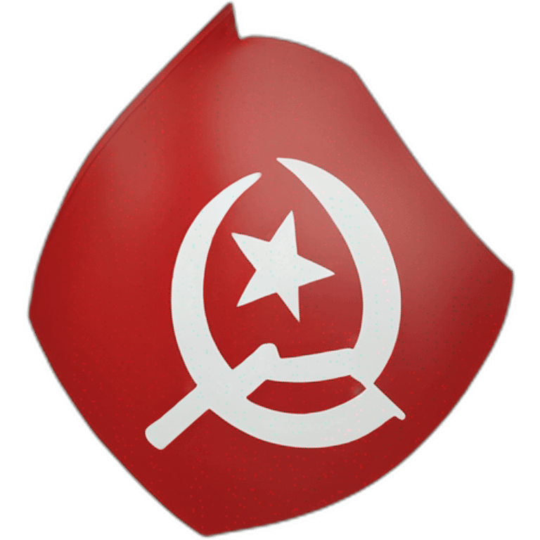 Drapeau communiste emoji