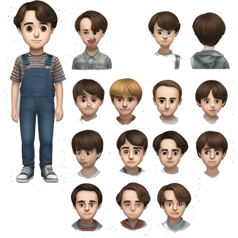 Noah Cameron Schnapp is an American actor. He is best known for his role as Will Byers in the Netflix science fiction horror series Stranger Things. grown  emoji