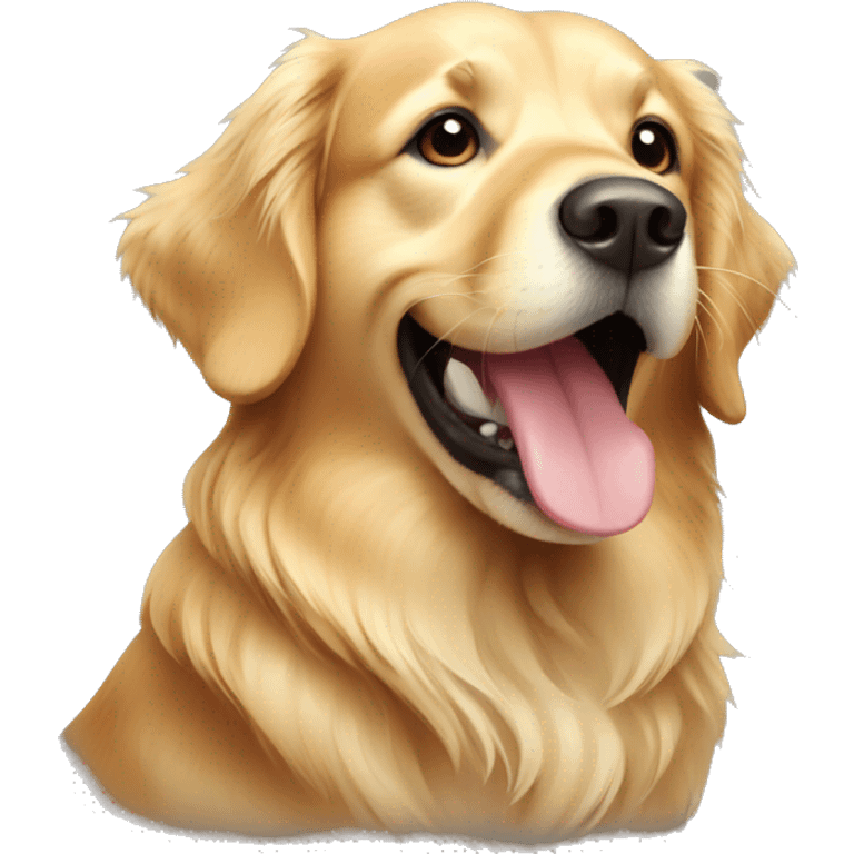 Golden retriever emoji