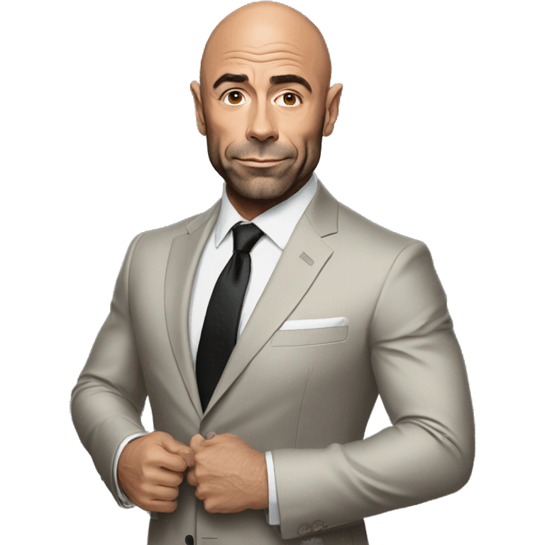 Joe Rogan in suit emoji