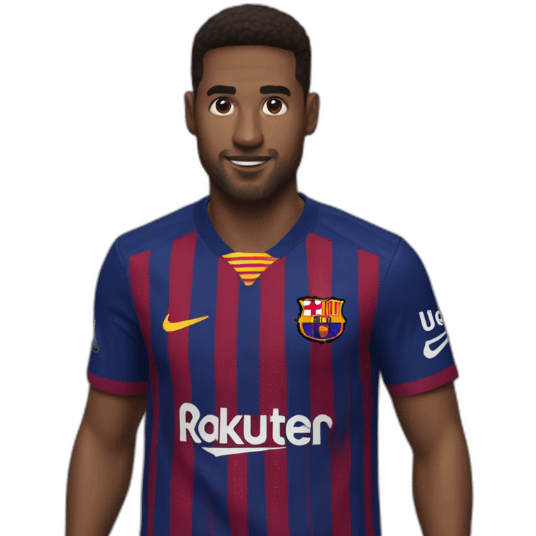 lofy fc Barcelona shirt  emoji