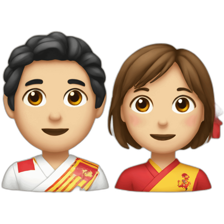 japan and spain emoji