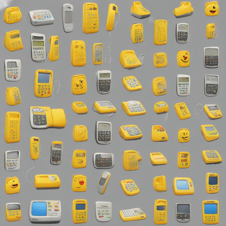 1990 portable phone emoji