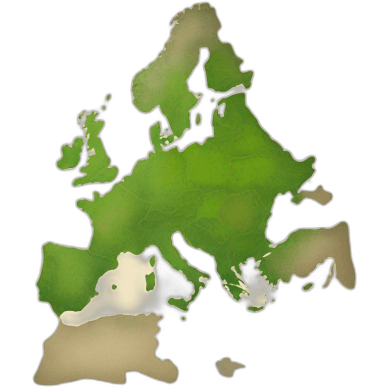 carte de l'europe  emoji