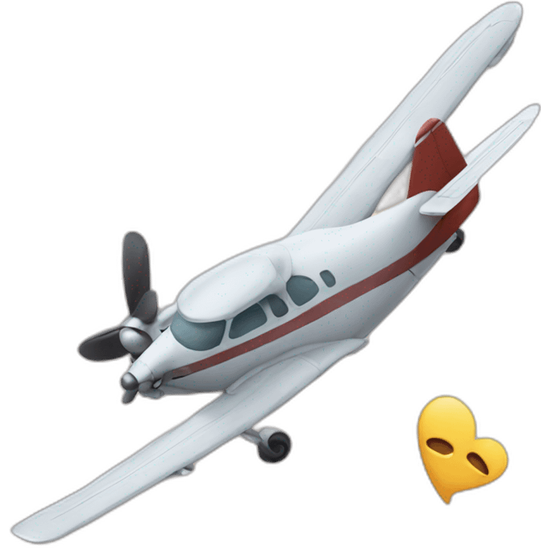 bear-fly-airplane emoji