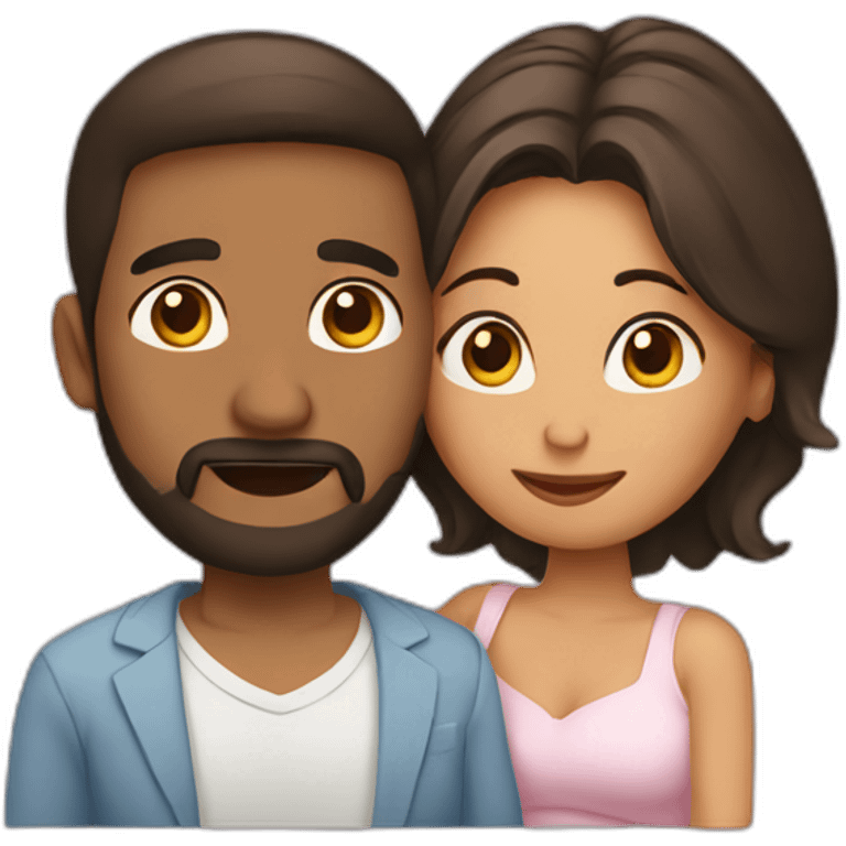 pareja embarazada  emoji