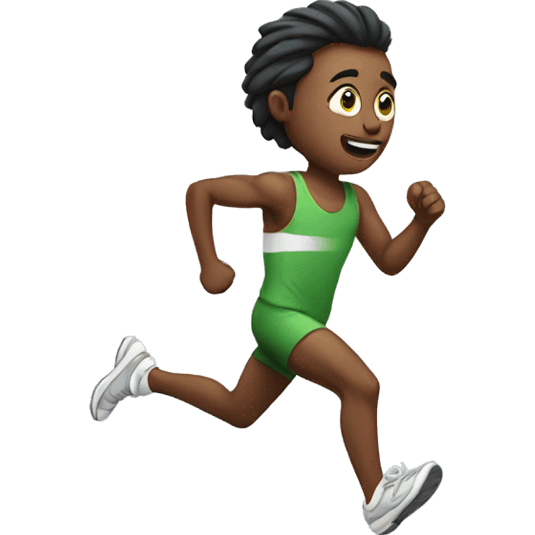 running emoji