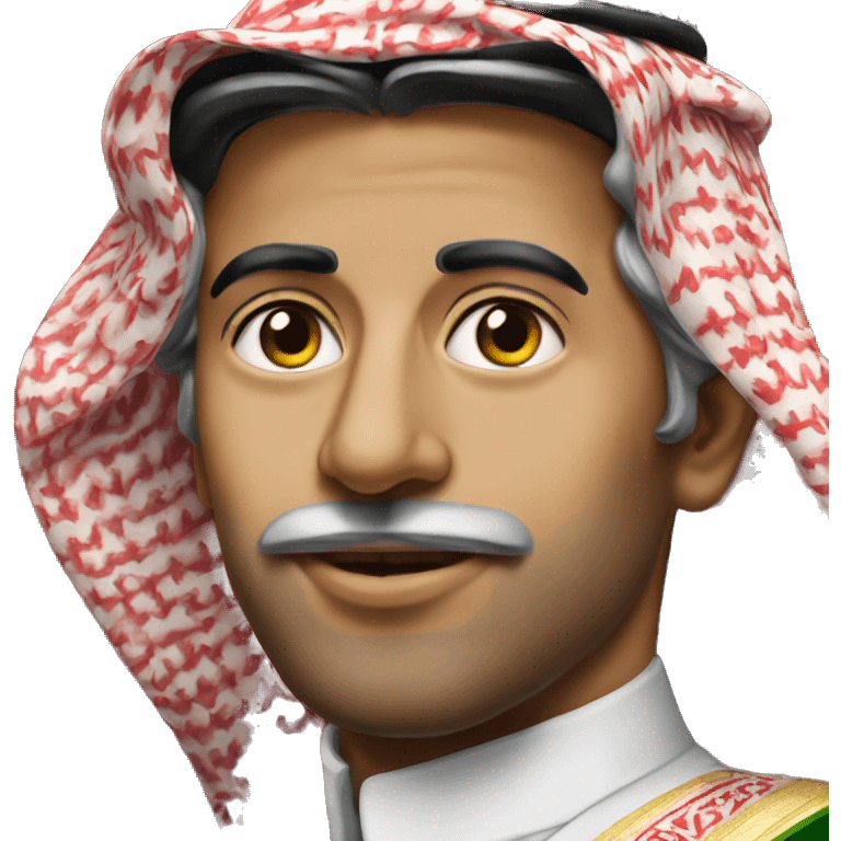 photorealistic Faisal of Saudi Arabia emoji