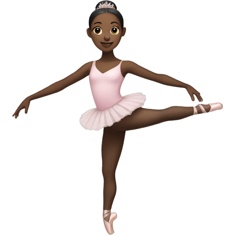 black ballerina emoji