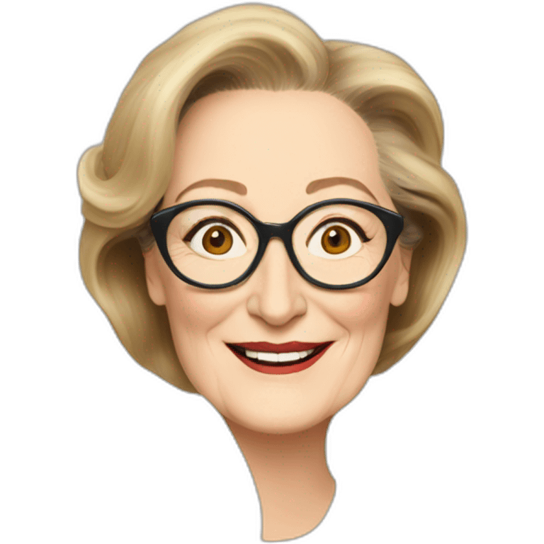 Meryl Streep emoji