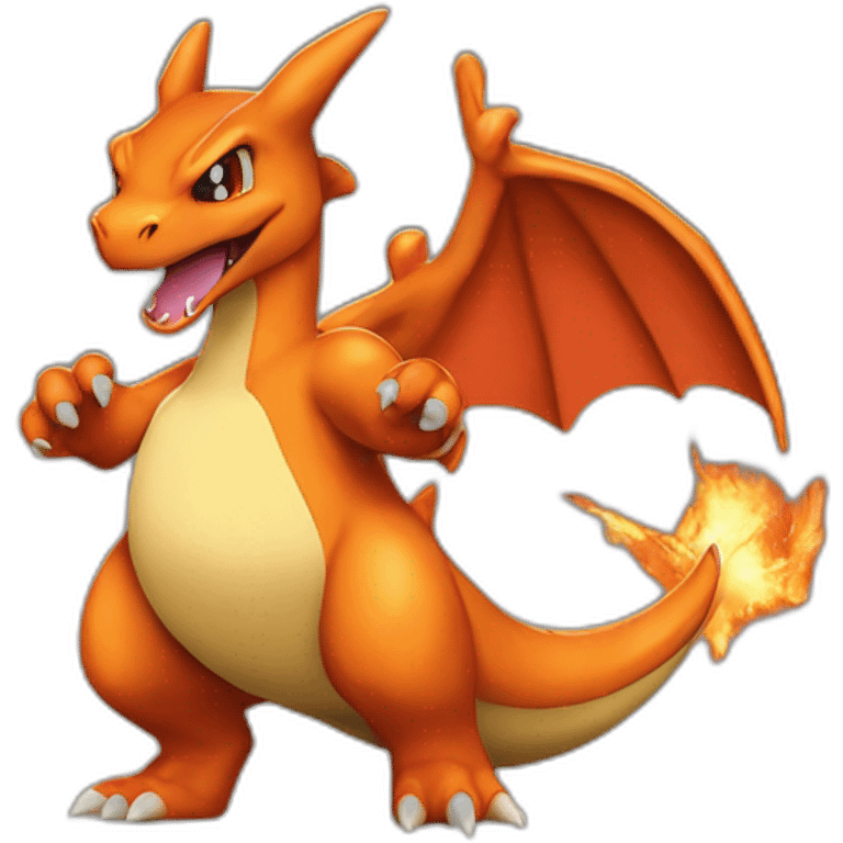 charizard is a godfather of the mafia emoji