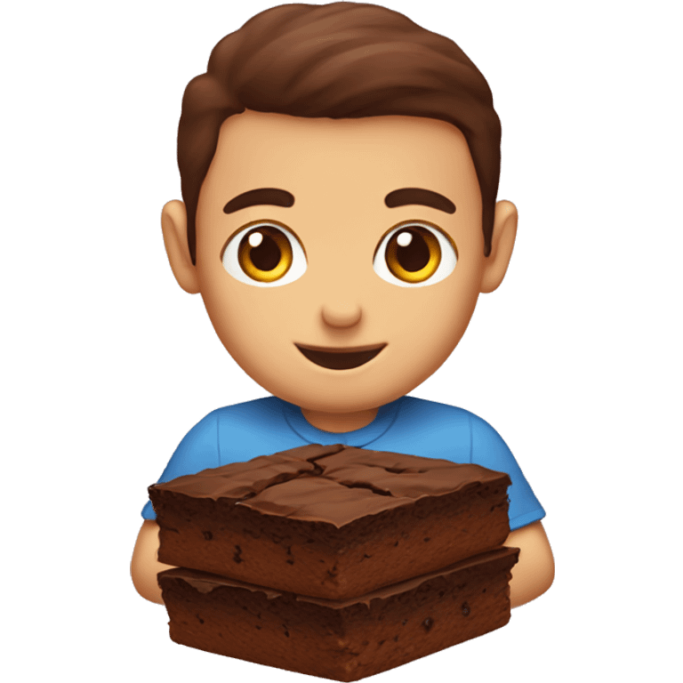 Brownie emoji